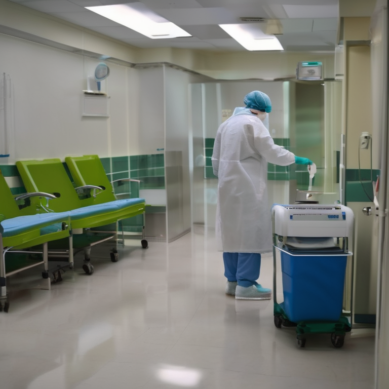 Дезинфекция помещений медицинских учереждений